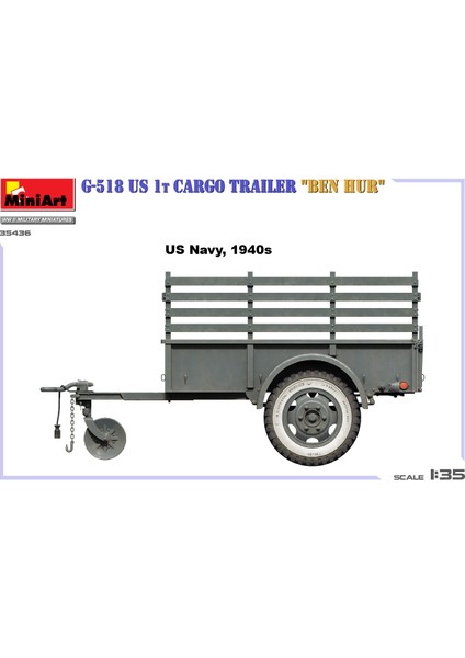 1:35 G-518 Abd 1t. Kargo Kasası “ben Hur” modelleri