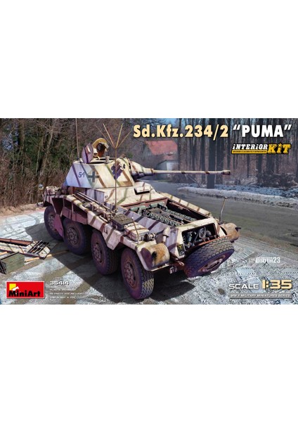 Sd. Kfz. 234/2 Puma. Interior Kit