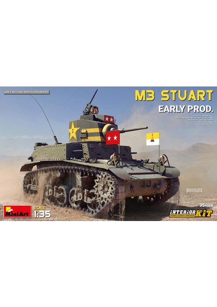 M3 Stuart Early Prod. Interior Kit
