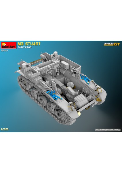 M3 Stuart Early Prod. Interior Kit fiyatları