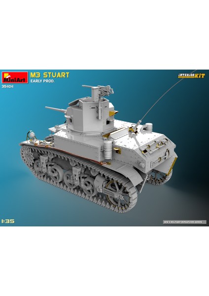 M3 Stuart Early Prod. Interior Kit modelleri