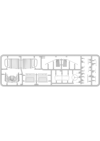 1,5t 4x4 G7107 Ahşap Gövdeli Kasalı Kamyon