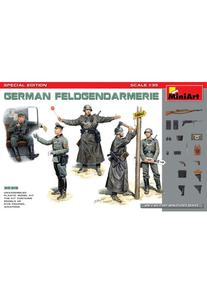Alman Jandarma Ekibi. Özel Üretim