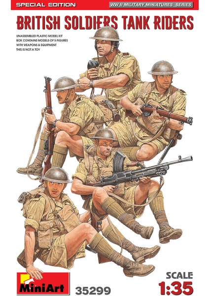 Ingiliz Tank Sürücü Askerler - Özel Üretim