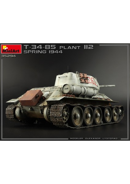 T-34-85 Plant 112. Ilkbahar 1944. Interior Kit fiyatları