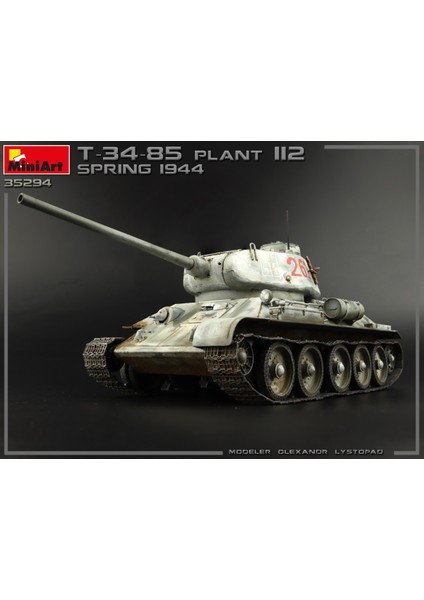 T-34-85 Plant 112. Ilkbahar 1944. Interior Kit indirimleri