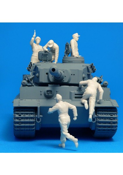 Alman Tank Mürettebatı (Fransa 1944) Özel Üretim