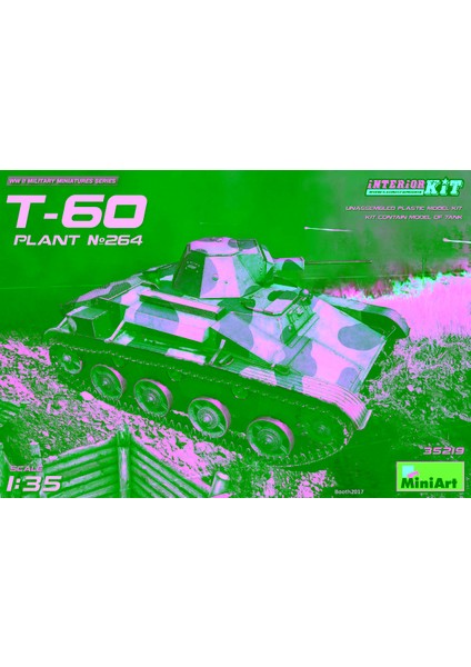 T-60 (Plant NO.264, Stalingrad) Interior Kit