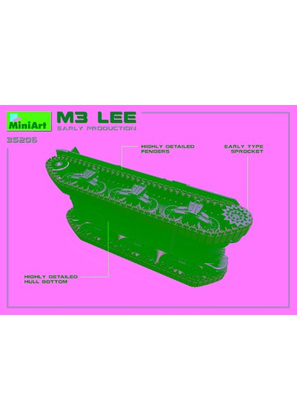 M3 Lee Ilk Üretim - Interior Kit