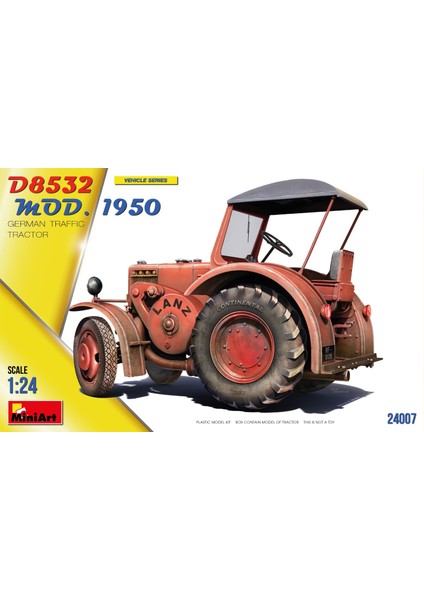 Alman Trafik Traktörü D8532 1950 Model