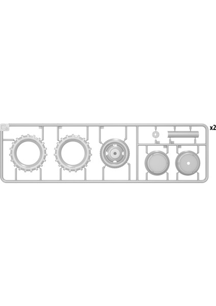 Alman Trafik Traktörü D8532 1950 Model modelleri