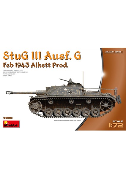 1:72 Stug Iıı Ausf. G Şubat 1943 Üretimi
