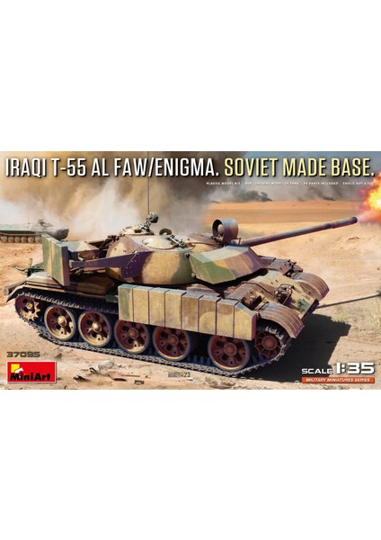 1:35 Iraklı T-55 Al Faw/enigma. Sovyet Yapımı Kaide