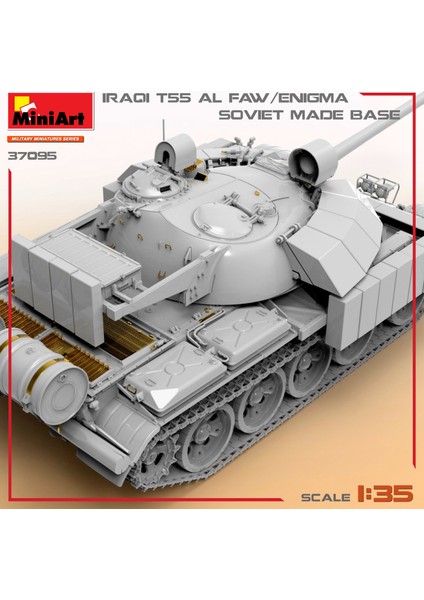1:35 Iraklı T-55 Al Faw/enigma. Sovyet Yapımı Kaide