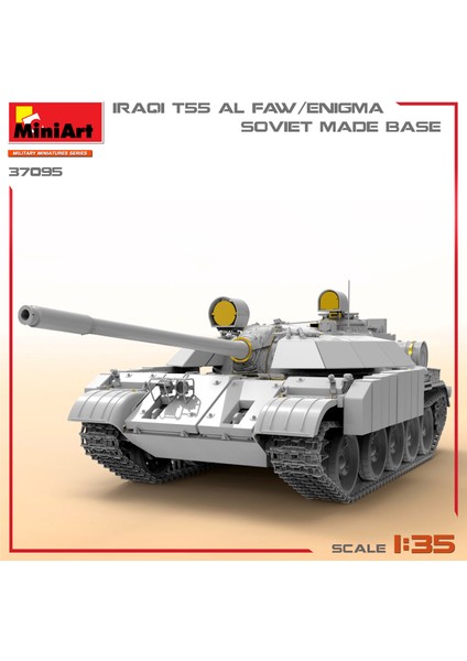 1:35 Iraklı T-55 Al Faw/enigma. Sovyet Yapımı Kaide