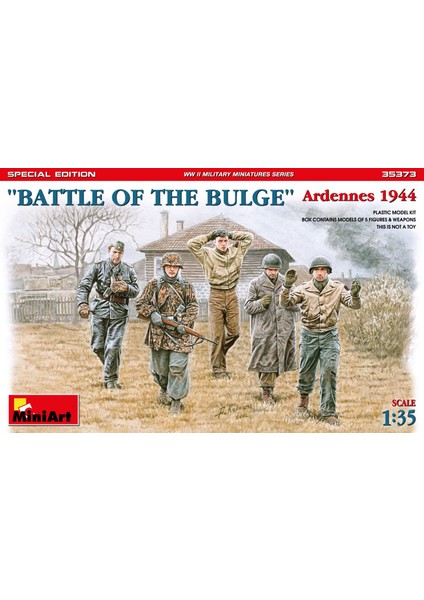 1:35 Çıkıntı Muharebesi. Ardenler 1944. Özel Üretim