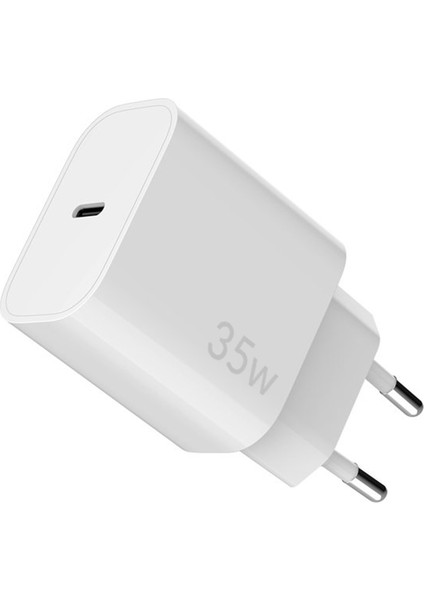 35W Gan USB Type-C Şarj Cihazı iPhone & Android & iPad Uyumlu Pd Hızlı Şarj Aleti