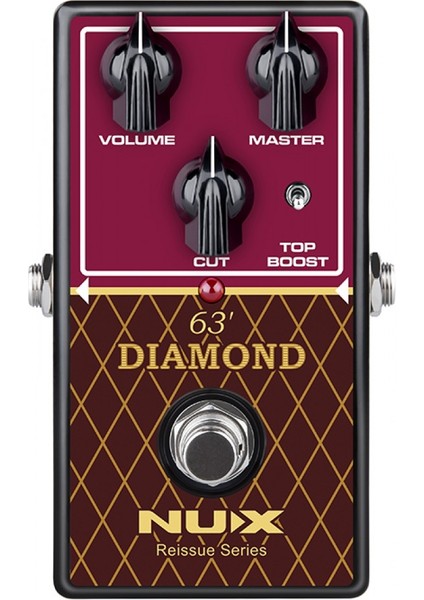 Nro-6 63 Diamond Preamp-Overdrive Pedalı