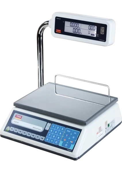 Ege LCD 30 kg 5 gr Fiyat Hesaplamalı Terazi