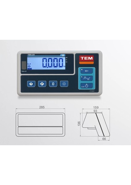 Teb 150 kg 50 gr 35X40 cm Tartım Terazi fiyatları