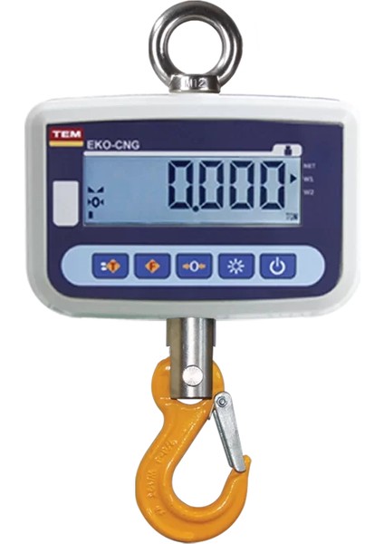 Eko 500 kg 100 gr Kancalı Tartım Baskülü