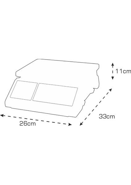 Gts 3 kg 0,1 gr Hassas Tartım Terazisi fırsatları