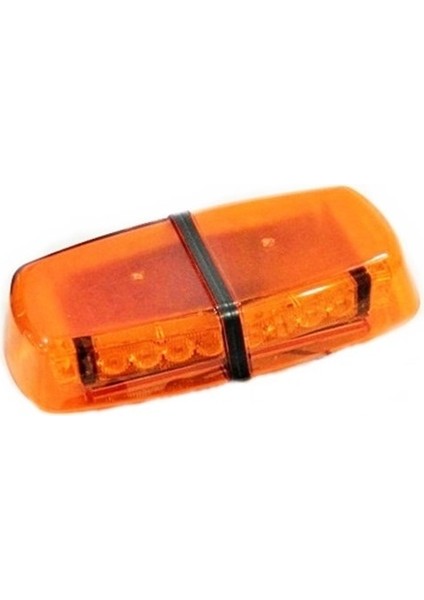 Ledli Mini Oval Ikaz Lambası Sarı 24 LED 24V /LAIK99