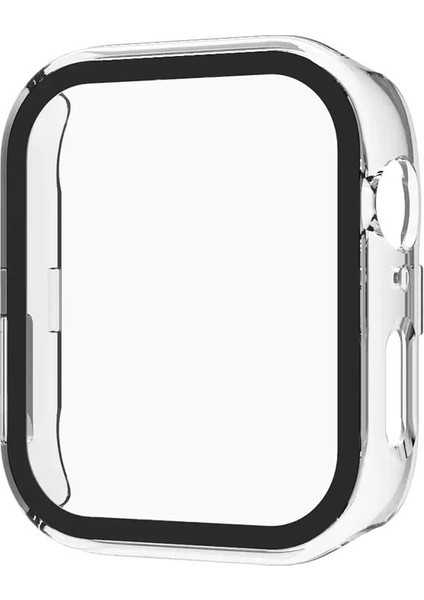 Apple Watch 6 7 8 9 44MM 45MM Uyumlu Rubber Kasa Ekran Koruyucu 360 Kılıf Kapak fiyatları