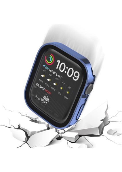 Apple Watch 6 7 8 9 44MM 45MM Uyumlu Rubber Kasa Ekran Koruyucu 360 Kılıf Kapak fiyatları