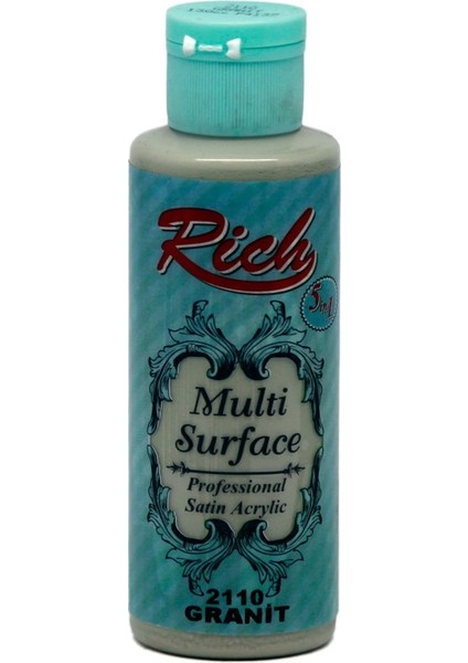 Multi Surface 120 cc granit 2110 Akrilik Boya