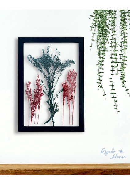 Dali Serisi, Tasarım Tablo, Tablo, Ahşap Tablo, Dekoratif, Çiçekli Tablo, RGL-BL02