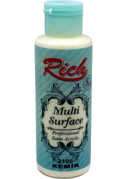 Multi Surface 120 cc Kemik 2105 Akrilik Boya