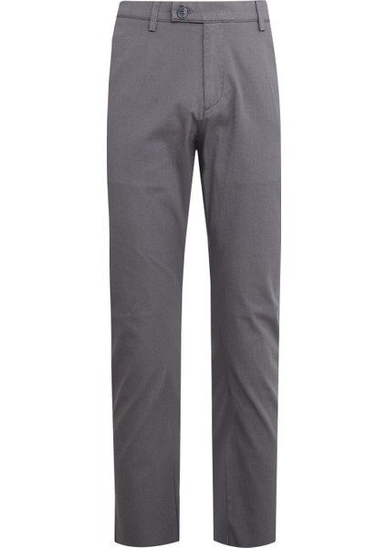 Antrasit Slim Fit Chino Pantolon