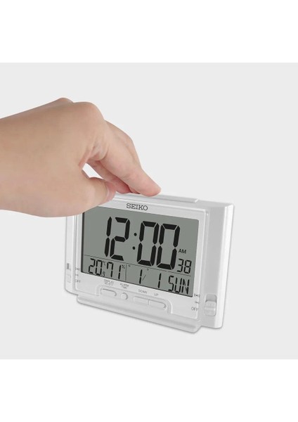 Clocks QHL095W Termometre ve Nemölçer Masa Saati fiyatları