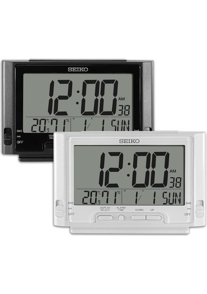 Clocks QHL095W Termometre ve Nemölçer Masa Saati modelleri