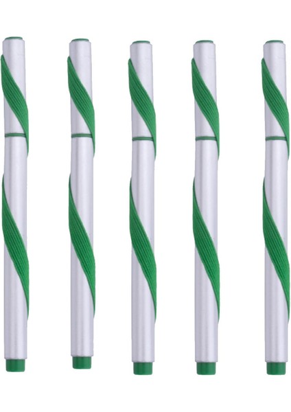 Kapaklı Lastikli 5'li Plastik Promosyon Kalemi