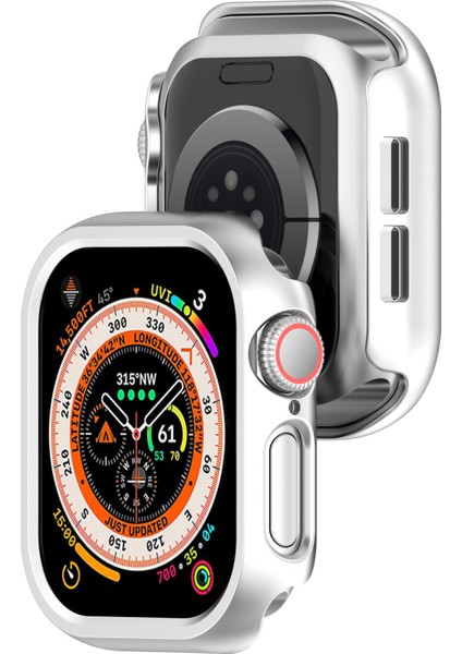 Apple Watch 10. Nesil 46MM Uyumlu Rubber Sert Plastik Koruma Kasa Kılıfı fiyatları