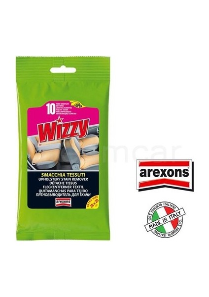 Wizzy Kumaş Döşeme Leke Çıkarıcı Mendili Made In Italy