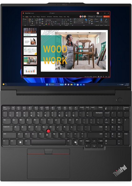 Thinkpad E16 G2 Ultra 5-125U 24-Gbddr5 256 Gbssd Intel Graphics 16" Wuxga Windows 11 Home Taşınabilir Bilgisayar 21MA003MTX BT38