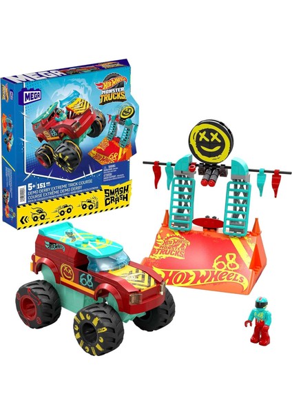 Mega Hot Wheels Smash N Crash Demo Derby Extreme Çarpışma Seti HNG53