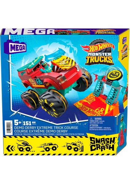 Mega Hot Wheels Smash N Crash Demo Derby Extreme Çarpışma Seti HNG53