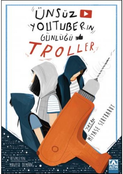 Ünsüz Youtuberın Günlüğü Troller - Cesaret Oyunu - Layksızlar 4 Kitap - Miyase Sertbarut modelleri