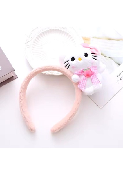 Sanrio Hello Kitty Kuromi Cinnamoroll My Melodi Pompompurin Taç Tanç Saç Aksesuar (Yurtdışından Getirildi) 1. Kalite Yumuşak Dokulu Kadifenden Üretilmiştir.; Doğum Günü Hediye