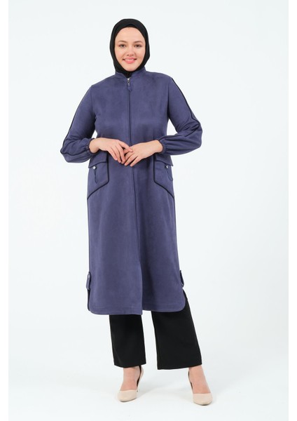 Meftune Büyük Beden Kadın Tesettür Araboy Süet Mevsimlik Kap fiyatları