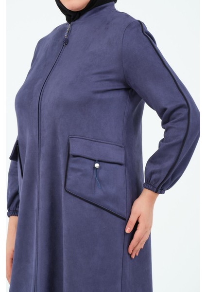 Meftune Büyük Beden Kadın Tesettür Araboy Süet Mevsimlik Kap indirimleri