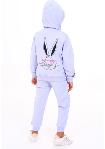 Kız Çocuk Baskılı Eşofman Takım