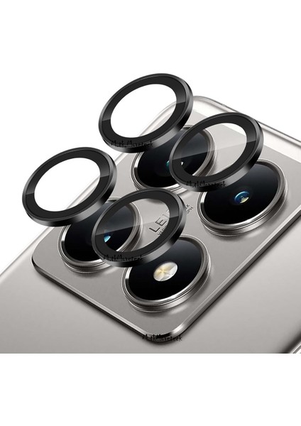 Xiaomi Mi 14T Pro Uyumlu Kamera Koruma Lens Koruyucu Cam + 9h Ekran Koruyucu Cam 2in1 Set