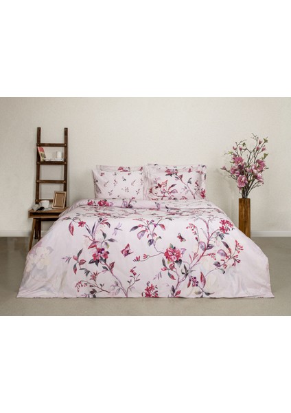 Colorful Saten Çift Kişilik Nevresim Takımı