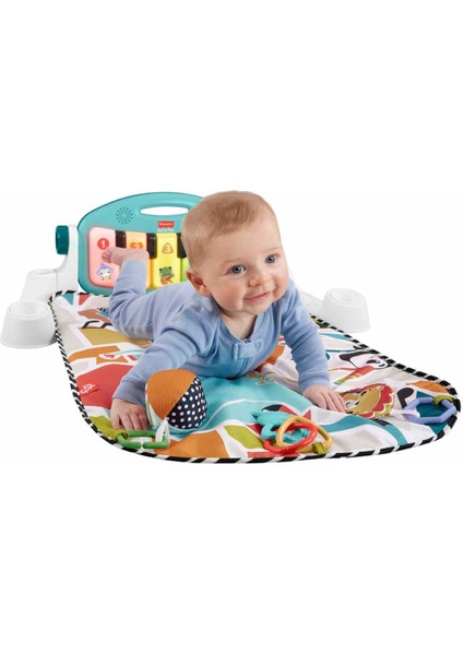 Fisher Price Fisher Price'tan Neşeli Hayvanlar Piyanolu Jimnastik Merkezi HWY49 fırsatları