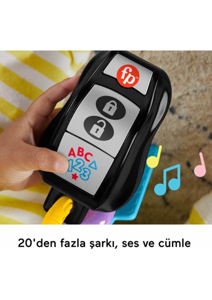 Fisher Price Sesli Eğlen ve Öğren Eğlenceli Aktivite Anahtarı HWY40